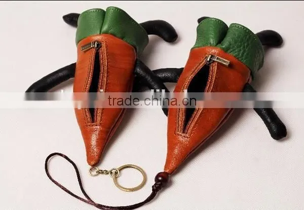 High Quality Genuine Leathter Animal Coin Purse, Coin Case photo-4