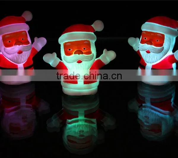 New Product Christmas Decoration Light up Santa Claus Light Toy Led photo-3
