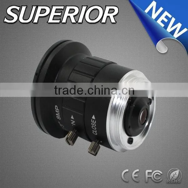 fisheye camera lens machine vision camera lens 2.5mm f1.6 cs mount 8megapixel ir filter cctv camera lens