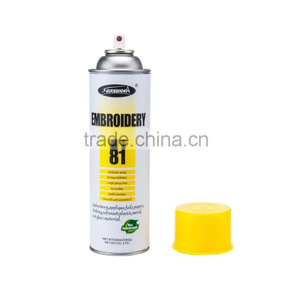 Strong Adhesiveness Embroidery Spray Contact Nylon Fabric Adhesive For Garment photo-2