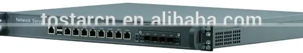 8 LAN Firewall Barebone,1U High Function Router With SFP Port