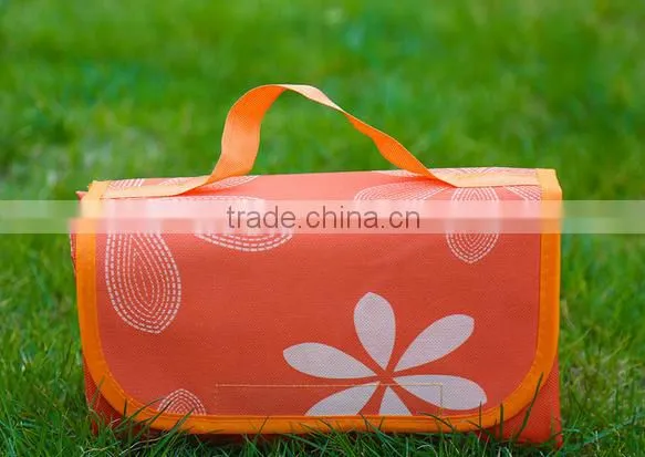 Printed Folding Travel Oxford Cloth Blanket Picnic Mat photo-2
