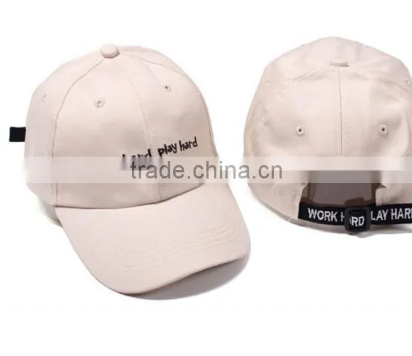 Cotton Twill Baseball Cap Hat With Custom Logo Embroidery Hat photo-5