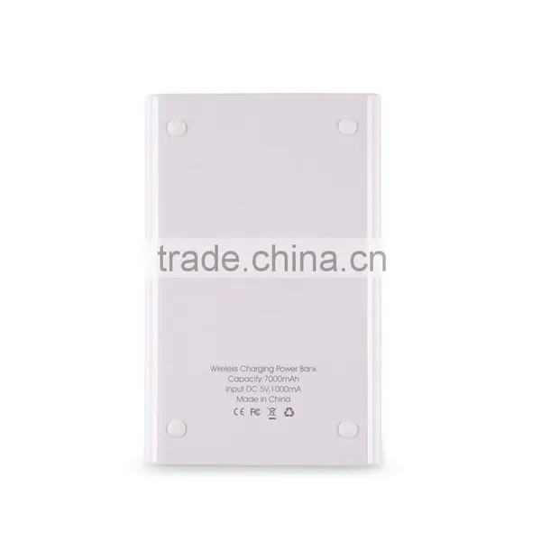 Brand New Qi Wireless Charger With Built-in 7000mAh Rechargeable Li-ion Battery For Mobile Phones photo-2