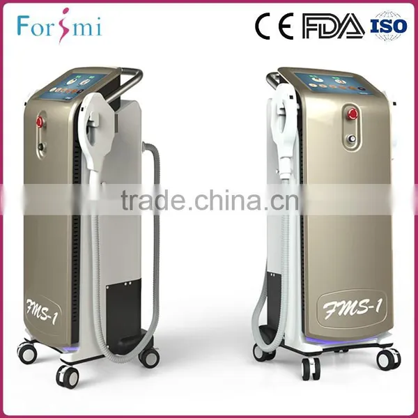 Professional 2016 Newest Minimalism HR SR Two Probe Stainless Head Ipl Hair Removal Machine photo-2