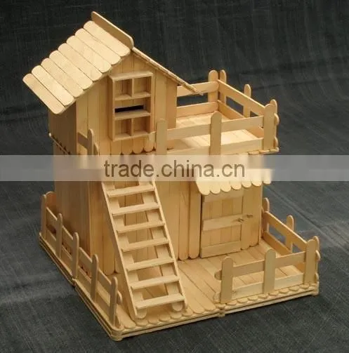 China Heilongjiang Supplier Wood Popsicle Stick House photo-2