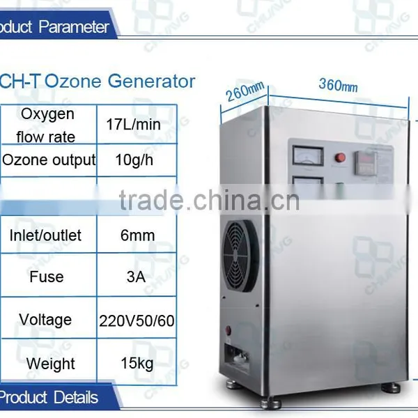 Air and Oxygen Feed Ozone Generator Air Purifier and Water Treatment Industrial Used Equipment photo-6
