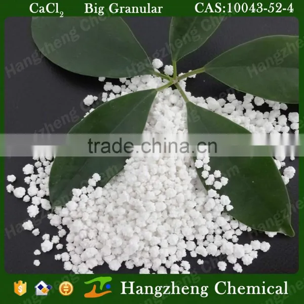 CaCl2 Road Salt White Granular Snow Melting Agent