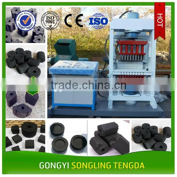 Hydraulic System High Capacity Shisha Charcoal Briquette Press Machine photo-2