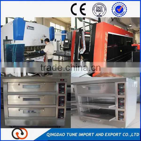 CE 3 Deck 6 Trays Bakery Oven/Baking Oven/Deck Oven photo-5