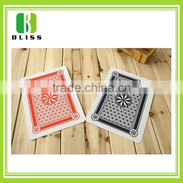 Custom Game Printing Plastic Coated Paper Personalized Playing Cards
