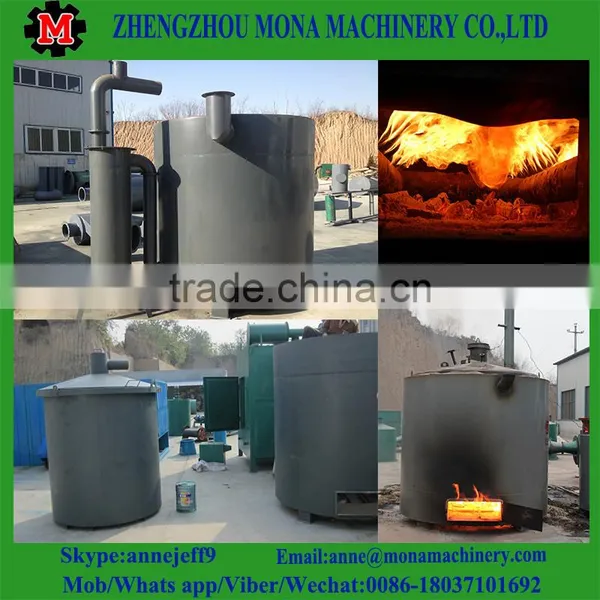 Lifting Carbonization Furnace for Coconut Shell/wood/bamboo/almond Shell/palm Shell photo-3