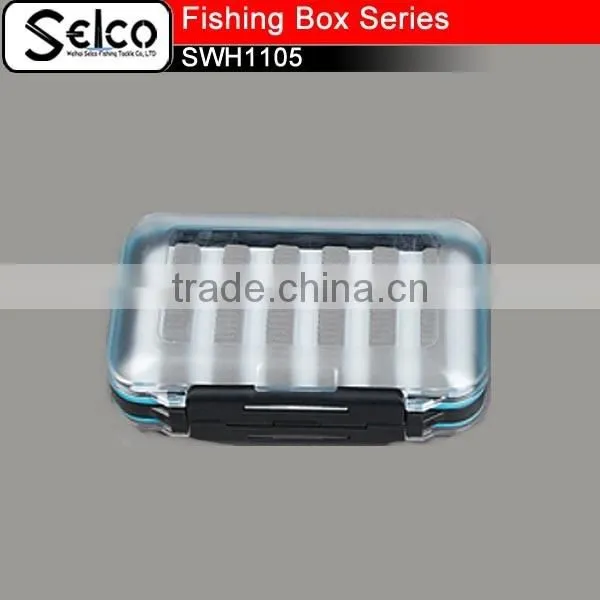 SWH 1105 15*10*4.8cm Plastic Fly Lure Fishing Box photo-2