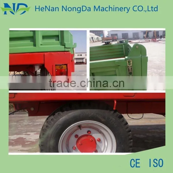 CE Approved Single Axle Farm Cart photo-4