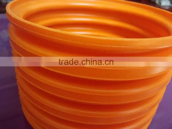 Double Wall Corrugated Electrical Modified Polypropylene MPP Pipe photo-3