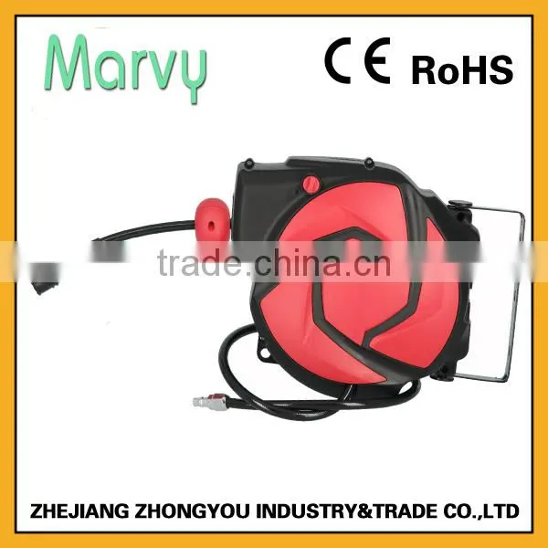 Car Air Supply Retractable Air Hose Reel With 10+1m Air Hose photo-2