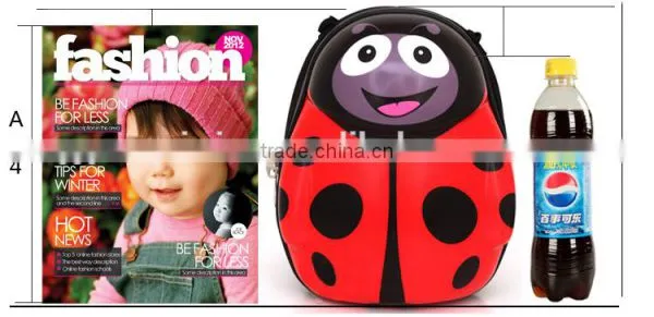 ABS+PC Cute Animals Cartoon Printed School Bag Backpack for 3-10 Years Kids photo-3