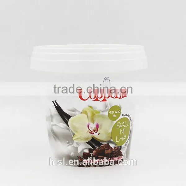 High Quality Ice Cream Containers, Upmarket Ice Cream Packaging Design, Reusable Ice Cream Containers With Lid photo-5