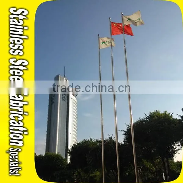Flexible Electric Outdoor Stainless Steel FlagPole photo-2