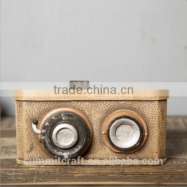 Vintage Home Decor Telephone Radio Clock Storage Boxes photo-5