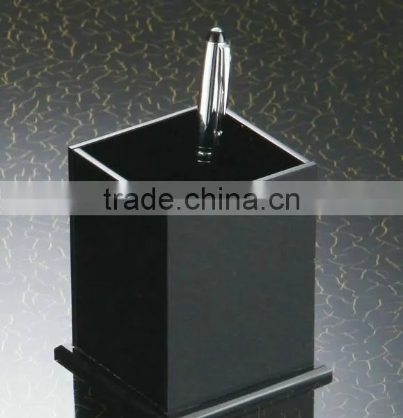 Acrylic Plastic Pen Holder,Single Clear Acrylic Pen Holder