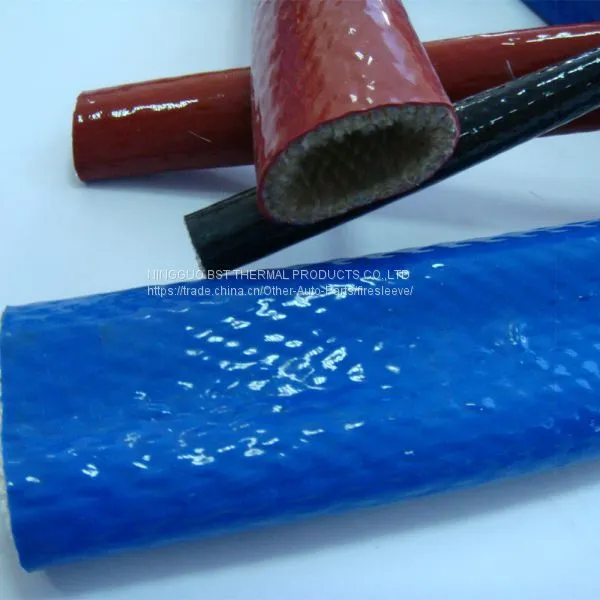 Silicone Fiberglass Fire Sleeve photo-5