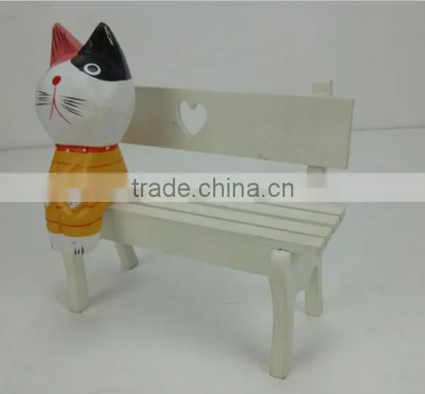ZAKKA do Old Mini Wooden Chair Toy,Shooting Props,mini Bar Furniture photo-2