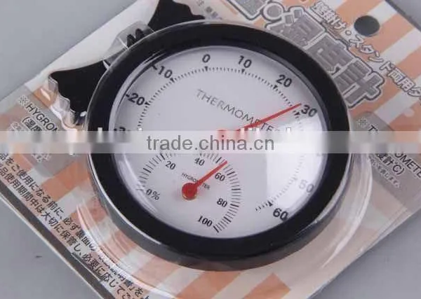 Double Scale Circular Plastic THERMOMETER photo-3