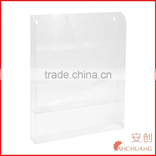 40 Bottles Clear Acrylic Wall Display Storage Rack 16" x 12" photo-2