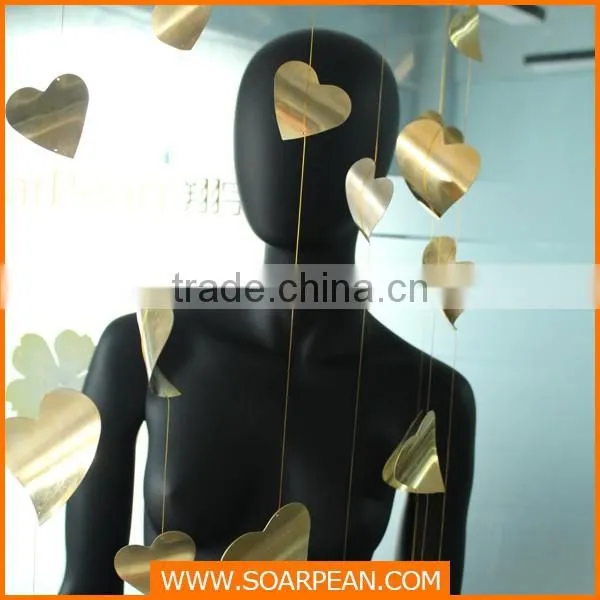 Heart-shaped Metal Plate Window Display Props photo-2