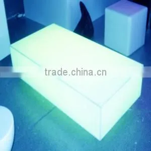 Acrylic Bar Table Furniture Malaysia I Shaped Flashing Bar Table With Inbuilt LEDs photo-3