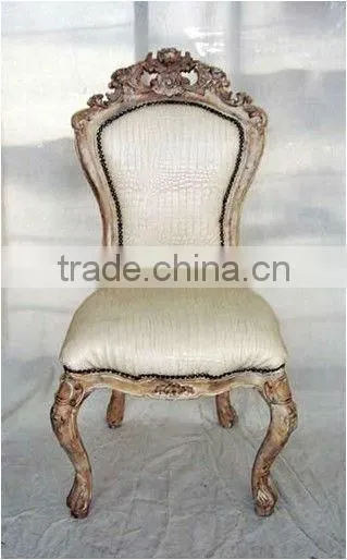 Antique Victorian Living Room Fabric Chair for Home Usage photo-2