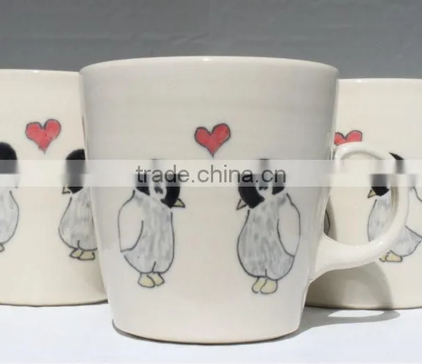 Customized Logo 11oz Cute Coffee Mug Romantic for Sale photo-2