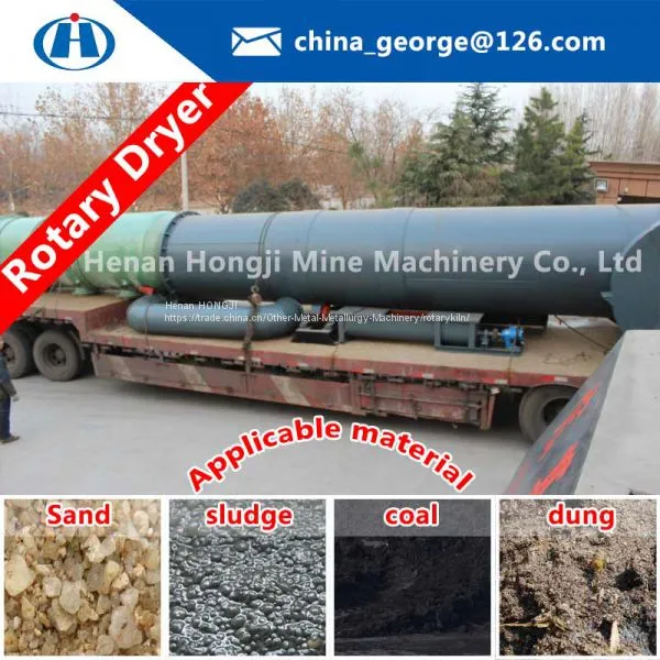 Powder Rotary Dryer Rotary Dryer for Stone Powder Large Production Capacity photo-5
