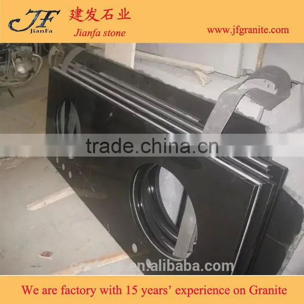 Chinese Granite G684 Black Basalt Stone Granite Countertop Slabs