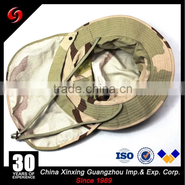 Fashion Fishman Camo Hat With Strings Custom Made Military Bucket Hats photo-5