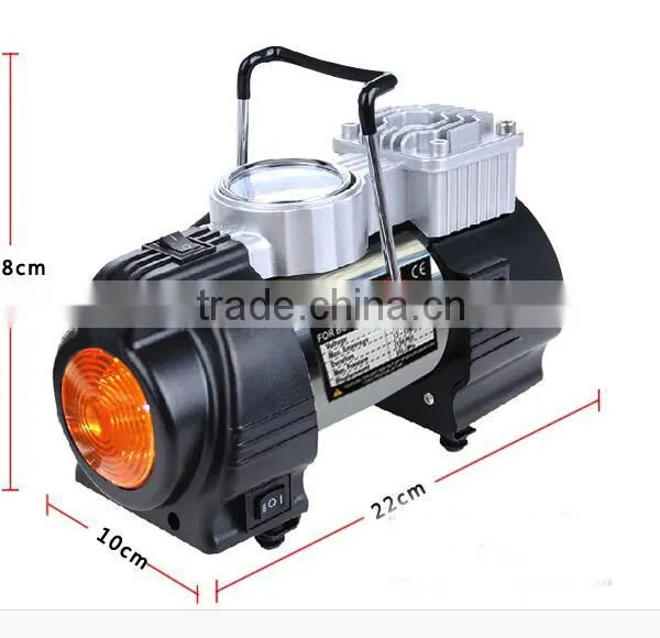 12V Car Electric Air Pump With Light Car Tire Inflator photo-2