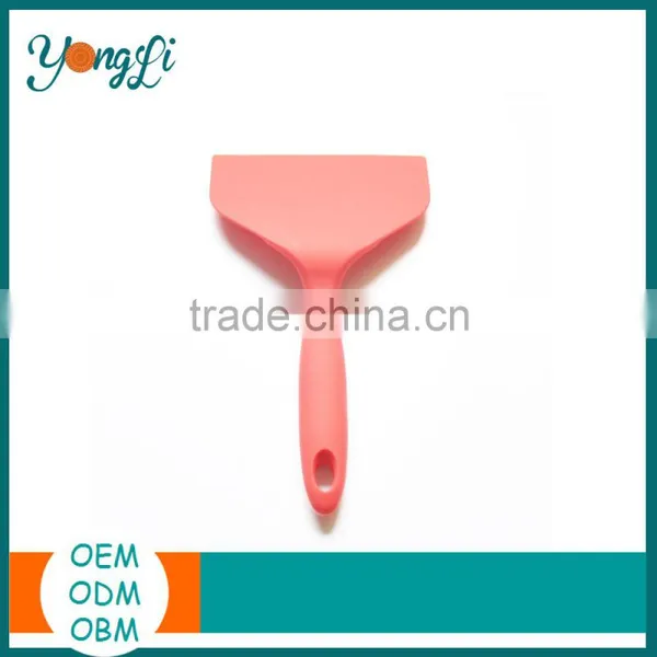 Silicone Non-stick Pan Shovel Pizza Pie Cooking Steak Shovel photo-2