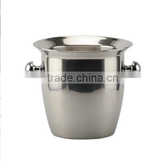 Customized Logo Printed Stainless Steel Ice Beer Bucket Champagne Bucket photo-3