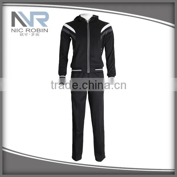 Factory OEM Custom Sportswear Autumn Long Sleeve Set Training Tracksuit photo-6