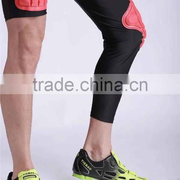 Wholesale Compression Honeycomb Sports Basketball Knee Sleeve Pads photo-3