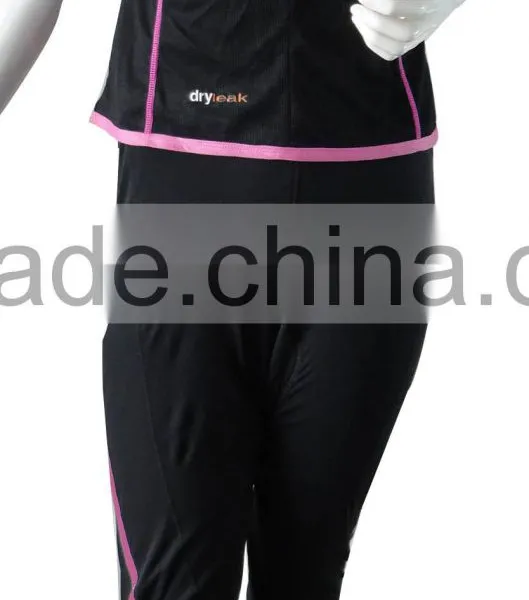 Sports Wear Yoga Gym Performance Running Tights Long Leggings and Vest photo-2