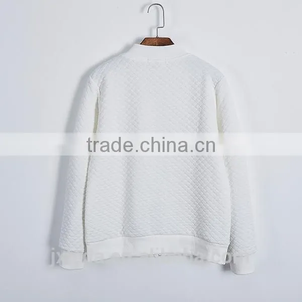 100%cotton Runway Casual Baseball Cloth Jacket photo-2