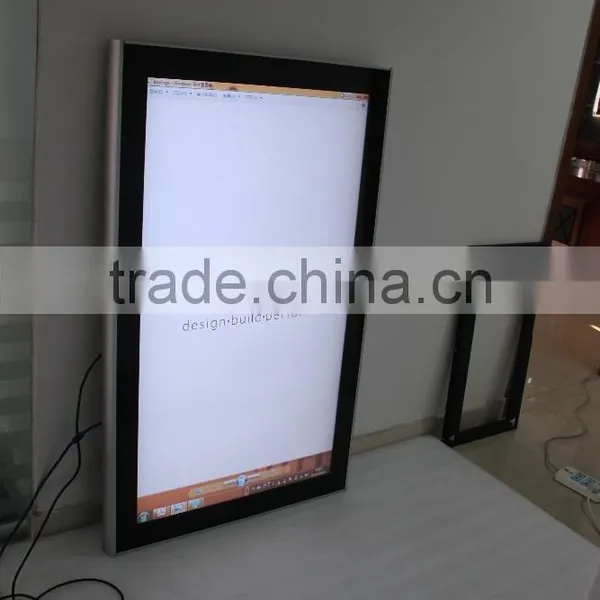 USB/SD Reader 55" Shopping Mall Transparent LCD Display Monitor photo-2
