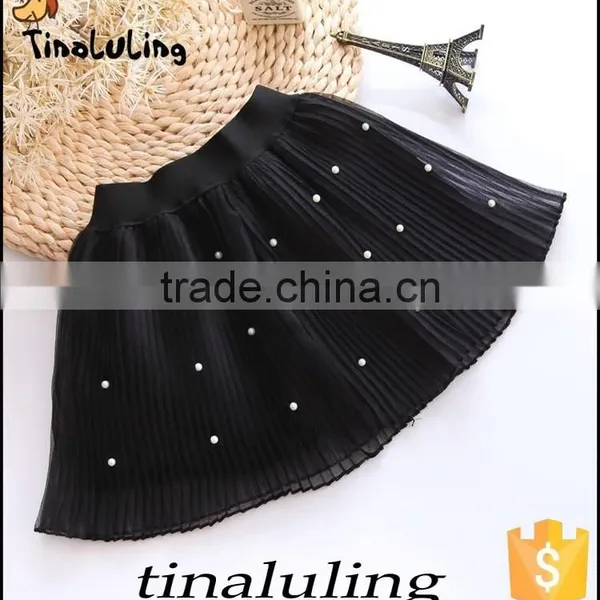 Fashion New Girls Ivory Pearl Skirts Children Clothing Dancewear photo-5