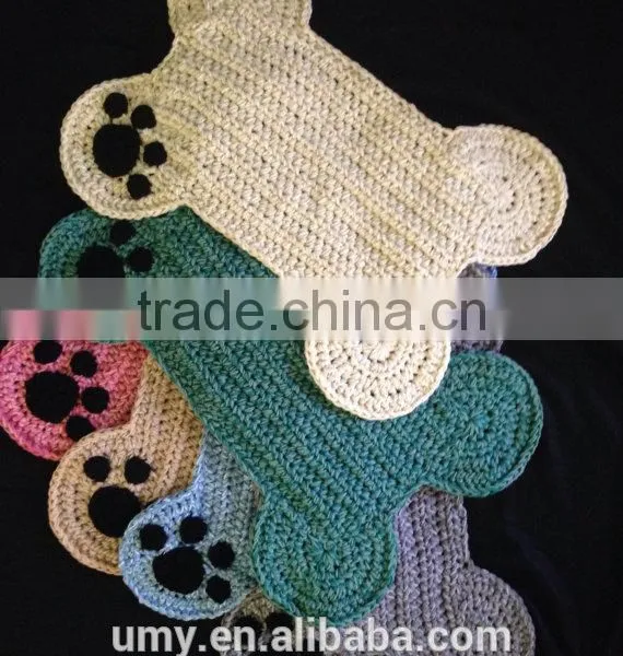 2017 Hot New Products For Pet Dog Crochet Pattern Pet Food Feeding Floor Mat Supplier photo-2