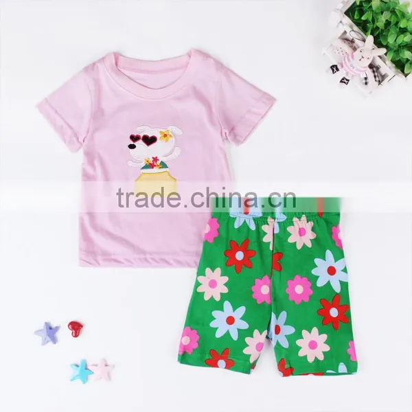 S15540A Baby Summer Cotton Pajamas Kids Cartoon Sleepwear photo-2