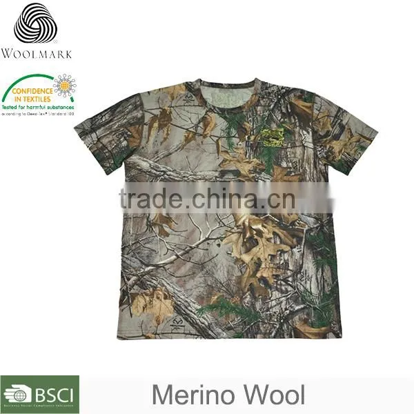 Customize Merino Wool Army Shirt,good Quality Dry Fit Camo Shirt photo-6