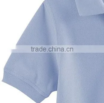 Custom Factory Wholesale Solid Pique Cotton Poly Kids School Uniform Polo Shirt photo-4