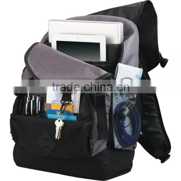 Pike 17" Computer Backpack - Large Main Compartment Holds Your Computer in a Padded Compartment and Comes With Your Logo. photo-2